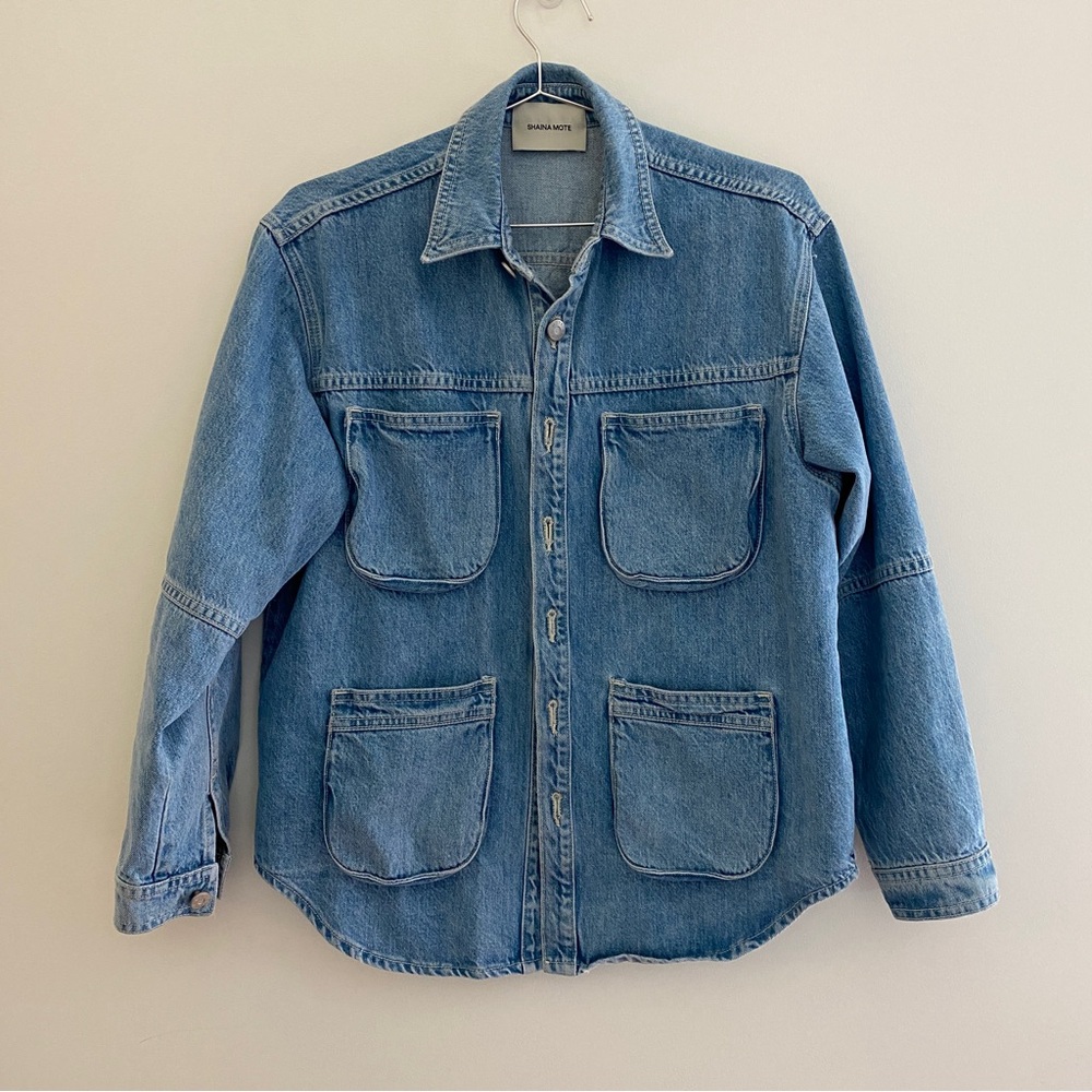 Shaina Mote work shirt jacket